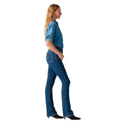 Levis 725 High Rise Bootcut Kot Pantolon Kadın