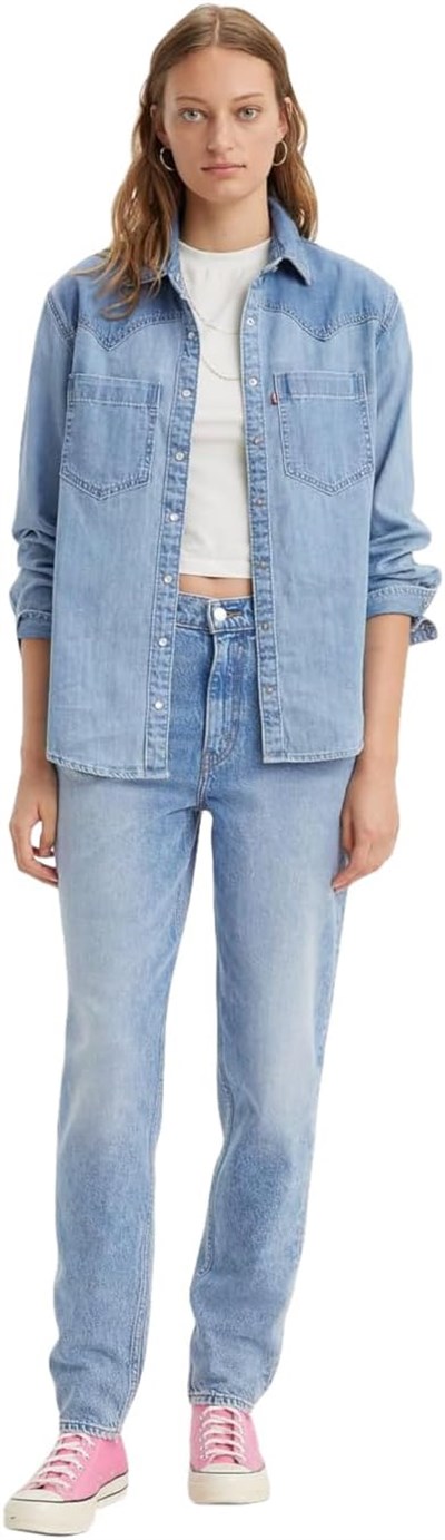 Levis 80s Mom Jeans Kot Pantolon Kadın