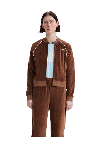Levis Gold Tab Ivy League Zip Sweatshirt Sweatshirts Kadın