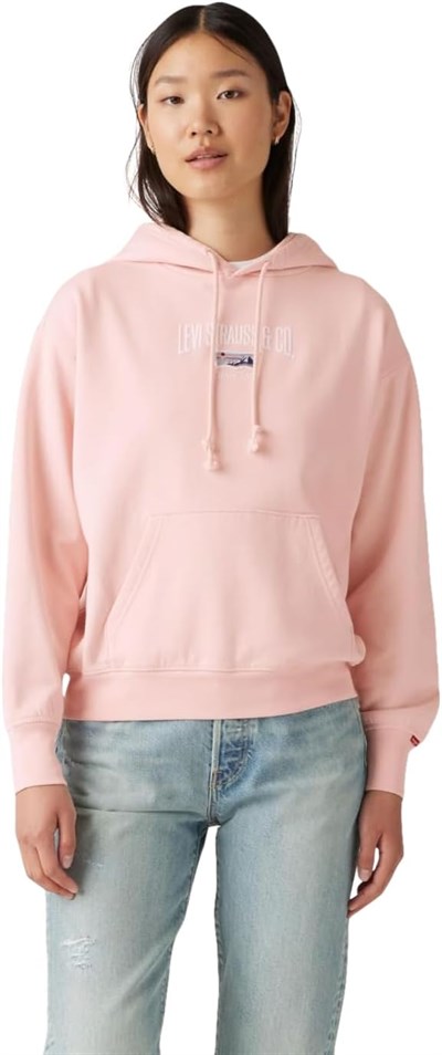 Levis Graphic Heritage Hoodie Sweatshirt Kadın