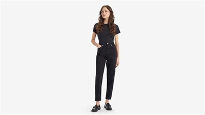 Levis High Waist Mom Jeans Kot Pantolon Kadın