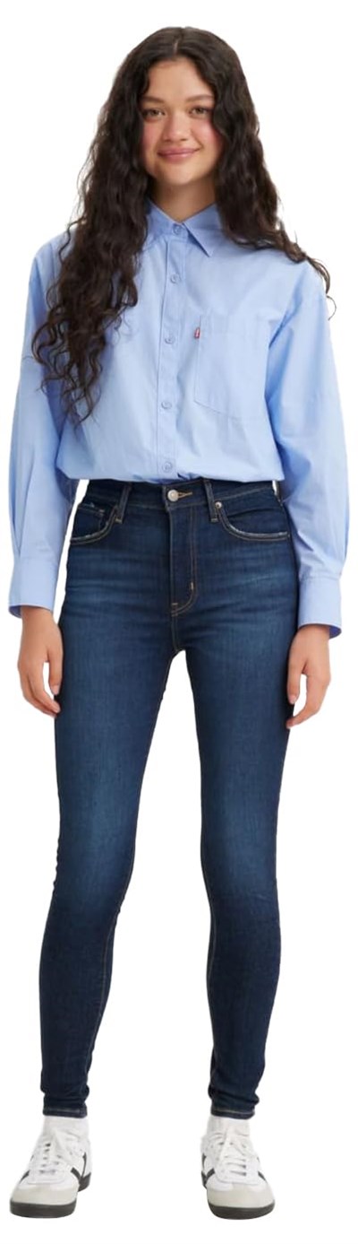 Levis Mile High Super Skinny Jeans Kot Pantolon Kadın