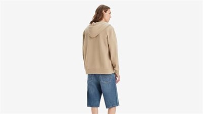 Levis Original Zip-Up Hoodie Sweatshirt Erkek