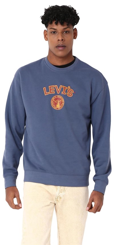 Levis Relaxed Graphic Crew Sweatshirt Sweatshirt Erkek