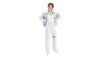 Levis Ribcage Straight Ankle Jean Jean Pantolon Kadın