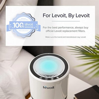 Levoit hava temizleyici LV-H132 yedek filtre, çok etkili HEPA ve aktif karbon filtresi seti, LV-H132-RF