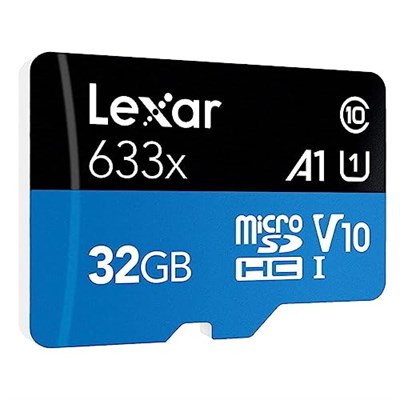 Lexar microSDHC Kart 32GB UHS-I High Performance 633x U1 100MB/s
