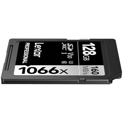 Lexar Professional 128GB 1066x SDXC UHS-I Kart, up to 160MB/s read 120MB/s write C10 V30 U3, Standart