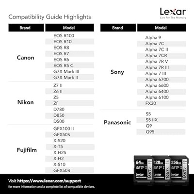 Lexar Professional 1667X 128GB SDXC Uhs-II/U3 Kartı (LSD128CBNA1667)