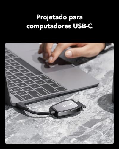 Lexar Profesyonel çift yuvalı okuyucu, USB-C bağlantılı, SD ve microSD kartlar için, UHS-I siyah