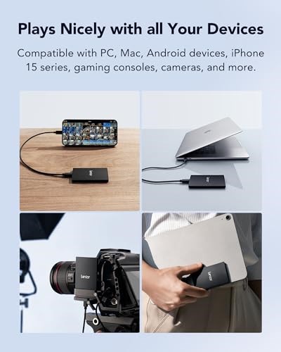 Lexar SL500 harici SSD 1 TB, USB3.2 Gen2x2 taşınabilir SSD, 2000 MB/sye kadar PSSD okuma, 1800 MB/s yazma, harici katı hal sürücüsü, iPhone15 Serisi/ - Seçenekler: ES3, SL500, ARMOR700, 1TB, 2TB, 4TB