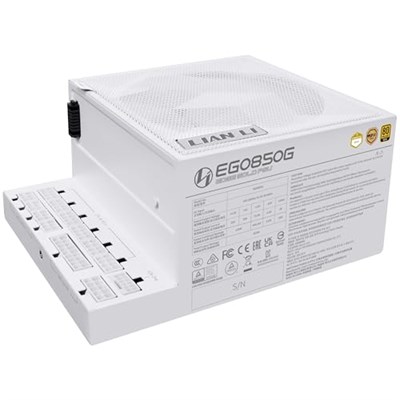 Lian Li Edge850 Beyaz 850W 80+ Gold ATX Power Supply (G9P.EG0850G.W000.EU)