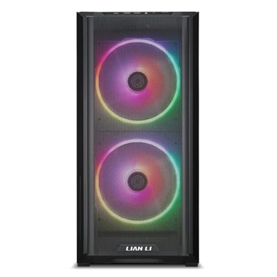 Lian Li Lancool 216 Black 2x160mm ARGB Fan/1x140mm Fan Temperli Cam USB 3.0 Mesh Siyah E-ATX Mid-Tower Gaming (Oyuncu) Kasa