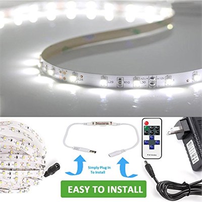Lighting EVER Le mini 6 A uzaktan kumanda için tek renkli LED şerit, RF dimmer 12 V DC LED Lichtstreifen, kablosuz Controller için tüm kısılabilir 5050 3528 LED şeritler için