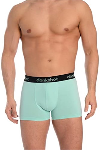 Likralı Compact Classic Boxer 3 lü 1101V3 (Lila-Mint-Orange)