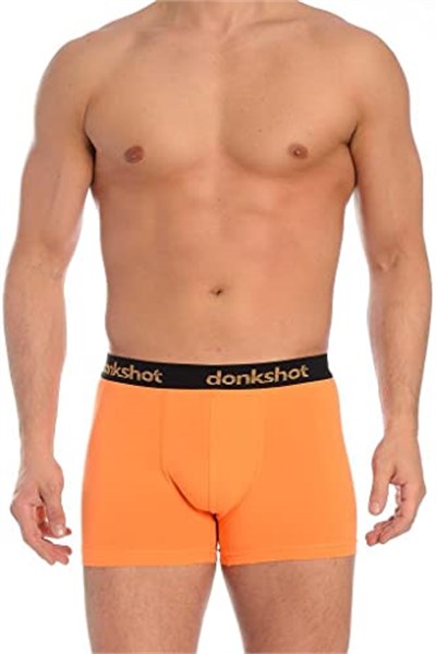 Likralı Compact Classic Boxer 3 lü 1101V3 (Lila-Mint-Orange)