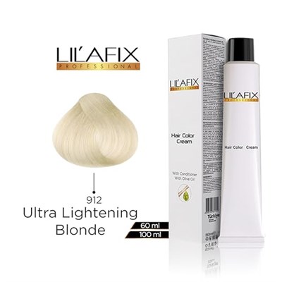 Lilafix Tüp Saç Boyası 100 ml 912 Ultra Açıcı Sarı