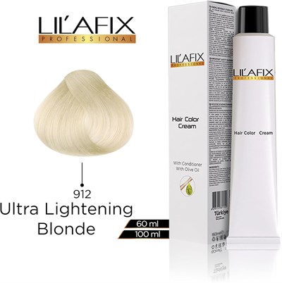 Lilafix Tüp Saç Boyası 100 ml 912 Ultra Açıcı Sarı