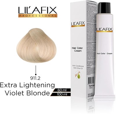 Lilafix Tüp Saç Boyası 60 ml 911.2 Ekstra Açıcı Viyole Sarı