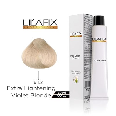Lilafix Tüp Saç Boyası 60 ml 911.2 Ekstra Açıcı Viyole Sarı