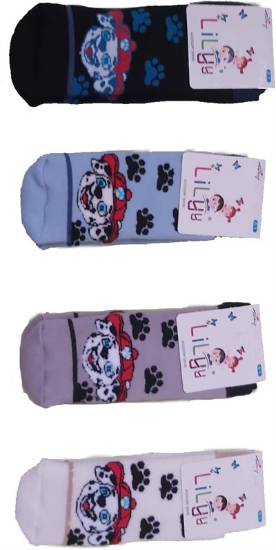 Lilyy Baby & Kids Socks Lilyy 3 Çift Bebek Havlu Soket Çorap Çok Renkli 0-1 Yaş