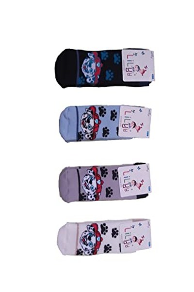 Lilyy Baby & Kids Socks Lilyy 3 Çift Bebek Havlu Soket Çorap Çok Renkli 2-3 Yaş