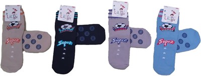 Lilyy Baby & Kids Socks Lilyy 6 Çift Kaydırmaz Soket Çorap Çok Renkli 3-4 Yaş