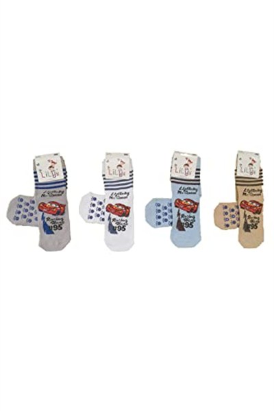 Lilyy Baby & Kids Socks Lilyy Baby & Kids Socks 6 Adet Taban Kaydırmaz Soket Çorap Çok Renkli 1-2 Yaş