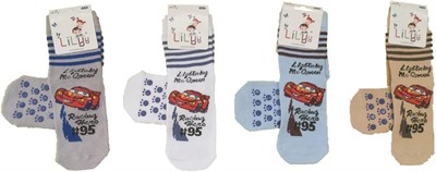 Lilyy Baby & Kids Socks Lilyy Baby & Kids Socks 6 Adet Taban Kaydırmaz Soket Çorap Çok Renkli 1-2 Yaş