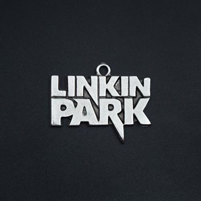 Linkin Park Deri ip Kolye - Gümüş Kaplama - Kadın Erkek Kolye - No:1021