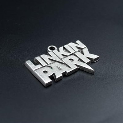 Linkin Park Deri ip Kolye - Gümüş Kaplama - Kadın Erkek Kolye - No:1021