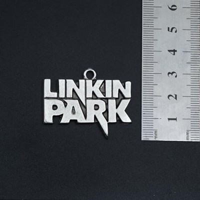Linkin Park Örme Zincir Kolye - Gümüş Kaplama - Erkek Kadın Kolye - No:1535