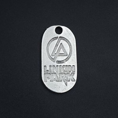 Linkin Park Örme Zincir Kolye - Gümüş Kaplama - Erkek Kadın Kolye - No:1540