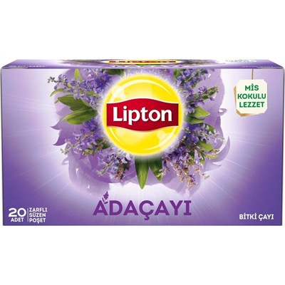 Lipton Adaçayı Bitki Meyve Çayı, 20li