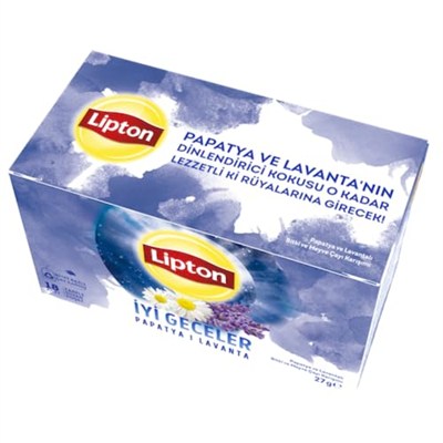 Lipton Bitki Çayı İyi Geceler