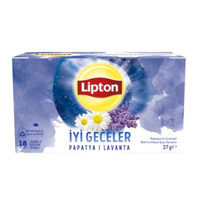 Lipton Bitki Çayı İyi Geceler