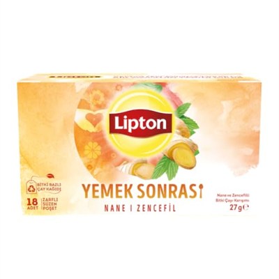 Lipton Bitki Çayı Yemek Sonrası
