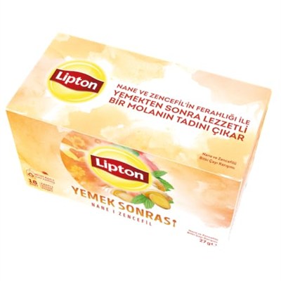 Lipton Bitki Çayı Yemek Sonrası