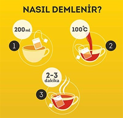 Lipton Doğu Karadeniz Bardak Poşet Çay 25li Paket