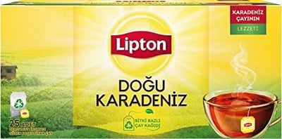 Lipton Doğu Karadeniz Bardak Poşet Çay 25li Paket