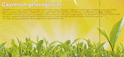 Lipton Doğu Karadeniz Bardak Poşet Çay 25li Paket