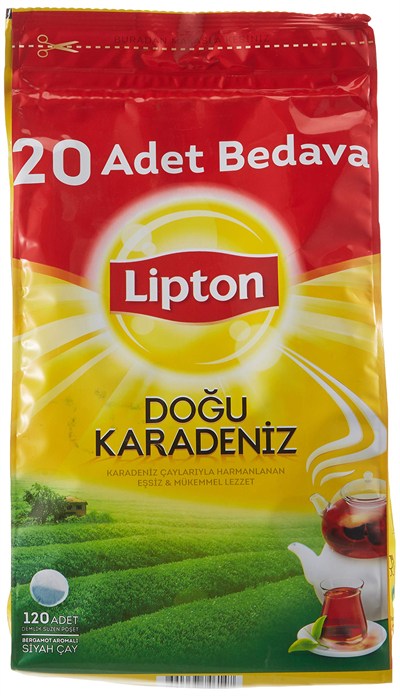 Lipton Doğu Karadeniz Demlik Poşet Çay, 120li