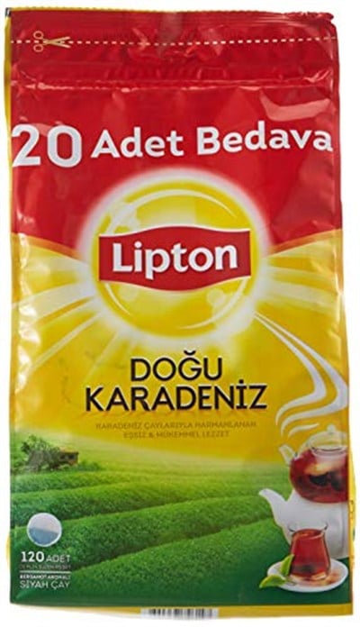 Lipton Doğu Karadeniz Demlik Poşet Çay, 120li