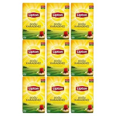 Lipton Doğu Karadeniz Dökme Çay 1000 gr x 9 Adet