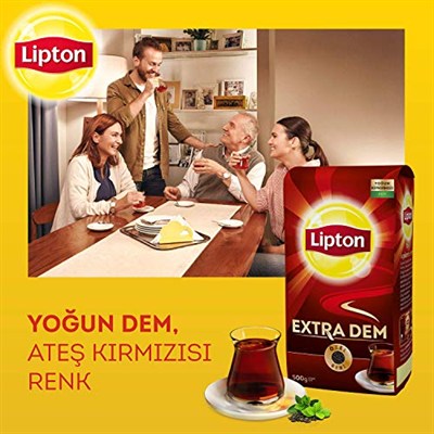 Lipton Extra Dem Dökme Çay, 500g