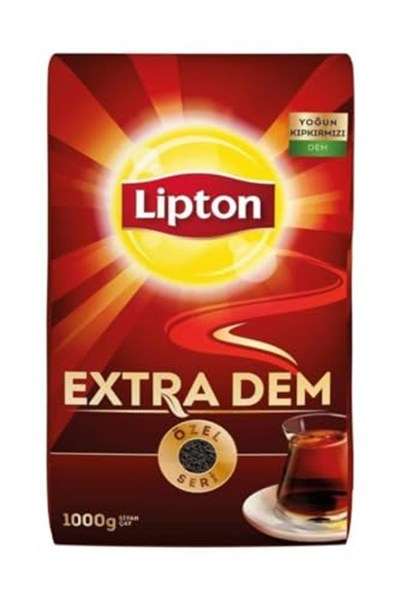 Lipton Extra Dem Dökme Siyah Çay Özel Seri 1000 Gr