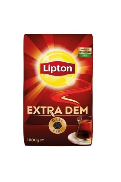 Lipton Extra Dem Dökme Siyah Çay Özel Seri 1000 Gr