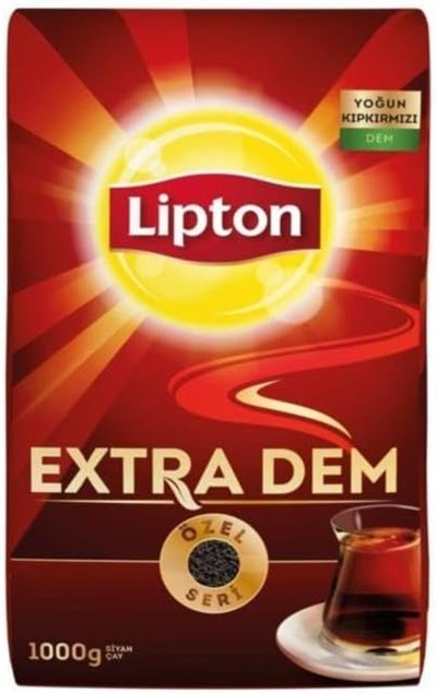 Lipton Extra Dem Dökme Siyah Çay Özel Seri 1000 Gr
