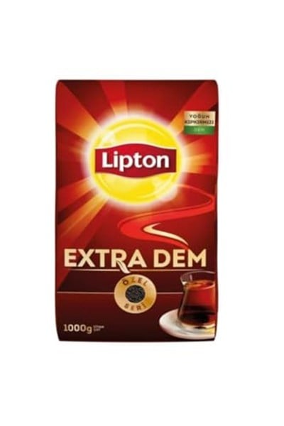 Lipton Extra Dem Dökme Siyah Çay Özel Seri 1000 Gr