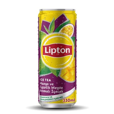 Lipton Ice Tea Mango Aromalı Soğuk Çay 6 x 330 ml
